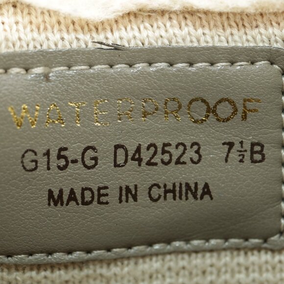 Cole Haan Womens Michelle Boot Size 7.5 Waterproof Tan Suede Sherpa Wedge Bootie - Picture 11 of 13